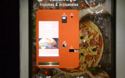 Découvrez notre distributeur de pizza 24h/24